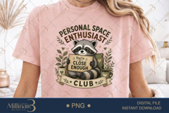 Introvert Animal Club PNG Bundle, Homebody Animal Designs, S Product Image 10