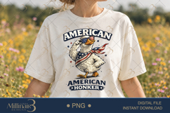 Funny Americana Goose Collection PNG Bundle, 20 Patriotic Product Image 10