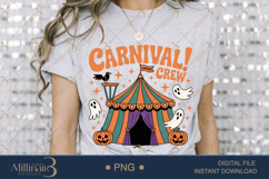 Funny Carnival Crew Halloween Costume PNG Product Image 3