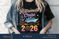 Funny Retirement Officially Retired 2026 PNG Bundle Product Image 10