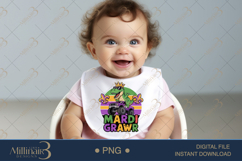 Mardi Gras Kids PNG Bundle, 12 Carnival Shirt Designs Product Image 11