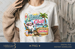 Summer Dental Assistant Design Bundle PNG, 20 Dental Summer Product Image 11