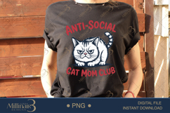 Funny Cat Lover PNG Bundle | 12 Cute &amp; Sassy Cat Designs Product Image 12