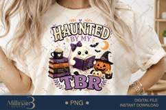 Spooky Book Lover PNG Bundle, 20 Halloween Reading Designs w Product Image 12