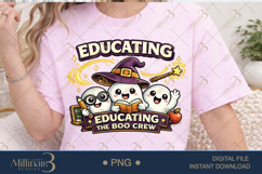 Halloween Classroom Chaos PNG Bundle for Teachers, 20 Cute Product Image 12
