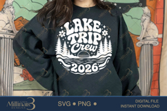 Funny Lake Vacation Quotes SVG PNG Bundle, Lake Trip Shirt Product Image 12