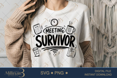 Sarcastic Office Worker SVG PNG Bundle, Funny Work Quotes SV Product Image 13