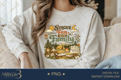 Groovy Camping PNG Bundle, 20 Retro Camping Sublimation Desi Product Image 14