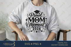 Graduation 2026 Mom Edition SVG PNG Bundle Product Image 15