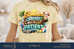 Summer Dental Assistant Design Bundle PNG, 20 Dental Summer Product Image 15