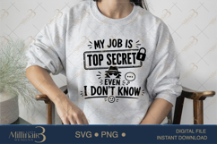 Sarcastic Office Worker SVG PNG Bundle, Funny Work Quotes SV Product Image 15
