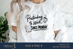 Sarcastic Office Worker SVG PNG Bundle, Funny Work Quotes SV Product Image 17