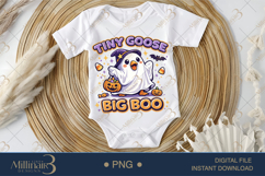 Cute Halloween Goose PNG Bundle,Halloween Goose Designs Product Image 18