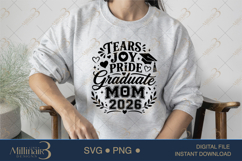 Graduation 2026 Mom Edition SVG PNG Bundle Product Image 19