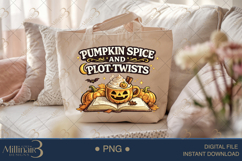 Spooky Book Lover PNG Bundle, 20 Halloween Reading Designs w Product Image 20
