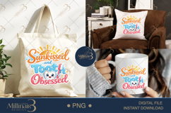 Summer Dental Assistant Design Bundle PNG, 20 Dental Summer Product Image 21