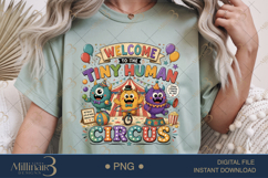 Funny Kindergarten Teacher Monster PNG Bundle, 20 Teacher PN Product Image 21