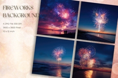 Fireworks Background Celebrate Happy New Year Wallpaper_26 Product Image 1