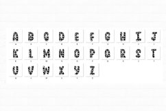 Cowboy Western Doodle Alphabet Letters Hand Drawn Clip Art_2 Product Image 6