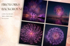 Fireworks Background Celebrate Happy New Year Wallpaper_30 Product Image 1