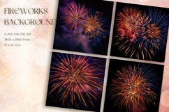 Fireworks Background Celebrate Happy New Year Wallpaper_10 Product Image 1
