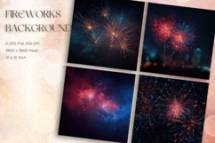 Fireworks Background Celebrate Happy New Year Wallpaper_13 Product Image 1