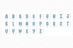 Cowboy Western Doodle Alphabet Letters Hand Drawn Clip Art_1 Product Image 6