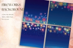 Fireworks Background Celebrate Happy New Year Wallpaper_6 Product Image 1