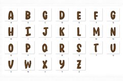 American Football Doodle Alphabet Sport Letters Hand Drawn Product Image 2