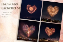 Fireworks Background Celebrate Happy New Year Wallpaper_3 Product Image 1