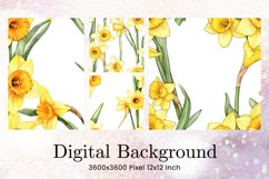 Flower Pattern Background Wallpaper Digital Paper022 Product Image 1