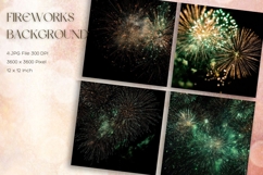 Fireworks Background Celebrate Happy New Year Wallpaper_9 Product Image 1