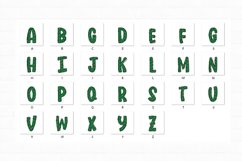 American Football Doodle Alphabet Sport Letters Hand Drawn Product Image 6