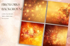 Fireworks Background Celebrate Happy New Year Wallpaper_12 Product Image 1
