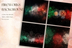 Fireworks Background Celebrate Happy New Year Wallpaper_19 Product Image 1