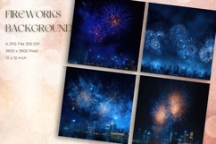 Fireworks Background Celebrate Happy New Year Wallpaper_11 Product Image 1