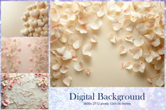 Heart Valentines Background Love Wallpaper Bokeh Backdrop97 Product Image 1