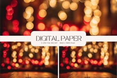 Christmas Light String Background Seamless Pattern Gift Wrap Product Image 1