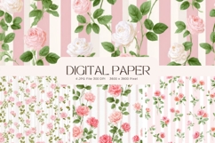 Cottagecore Flower Background Vintage Wallpaper Pattern_19 Product Image 1