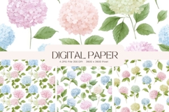 Cottagecore Flower Background Vintage Wallpaper Pattern_30 Product Image 1