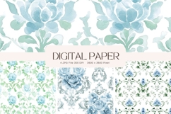 Cottagecore Flower Background Vintage Wallpaper Pattern_20 Product Image 1