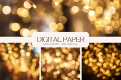 Christmas Light String Background Seamless Pattern Gift Wrap Product Image 1
