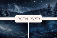 Christmas Tree Background Forest Pine Tree Winter Wallpaper Product Image 1