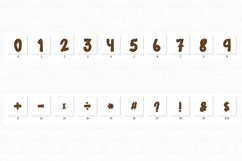 American Football Doodle Alphabet Sport Letters Hand Drawn Product Image 3