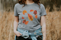 Watercolor AutumLeaves Clipart, PNG File Product Image 4