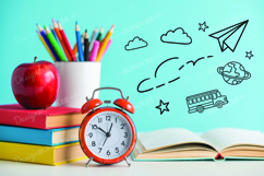 School Mockup Background Design, School Background Design Product Image 1
