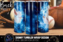 Powder Explotion Baseball Ball Tumbler Sublimation Design Product Image 2