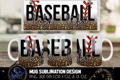 Baseball Life Mug Sublimation| Baseball Mug Sublimation Product Image 1