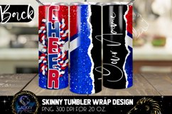 Add Name Cheer Tumbler Sublimation, Tumbler Design PNG Product Image 2