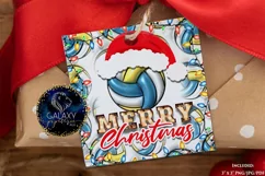 Volleyball Team School Christmas Favor Gift Tag Tags Product Image 1